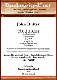 Requiem Concert Band sheet music cover